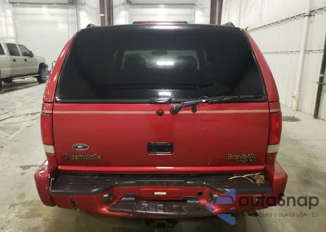 2000 Oldsmobile Bravada из США, поврежденный, VIN 1GHDT13W0Y2144348